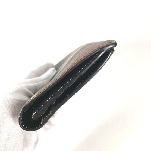 Auth BURBERRY 8052803 Long wallet giant check Bifold Long Wallet PVC Brown - Picture 11 of 12